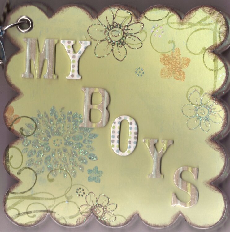 My Boys Chipboard Album