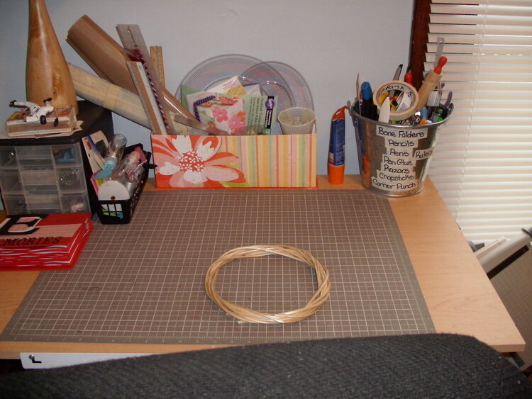 another angle of my craft table