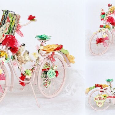 Bike Basket Mini Album
