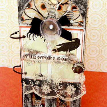 Haunted House mini book