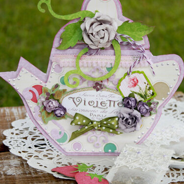 Tea Party invitation *New Websters Pages Girl Land*