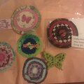 Fabric Embellishments Swap 4/11