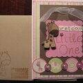 Welcome Little One card  *Imaginisce