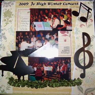 2009 Jr. High Winter Concert