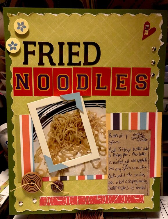 Fried noodles