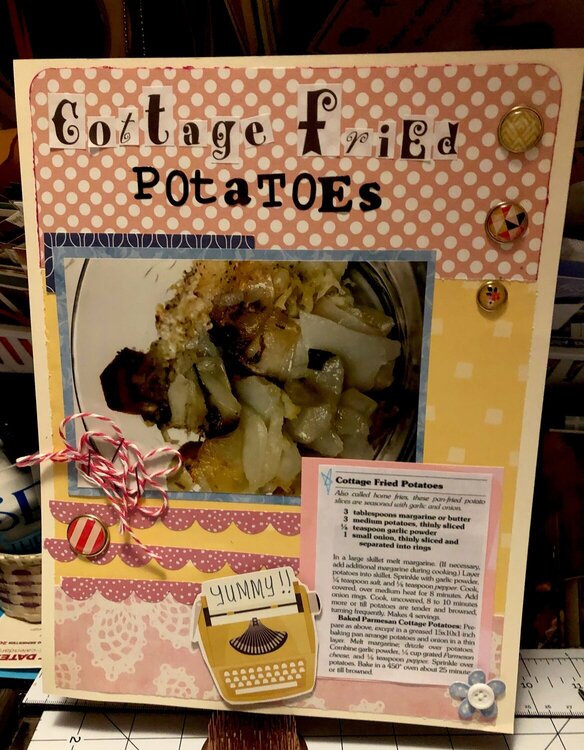 Cottage fried potatoes