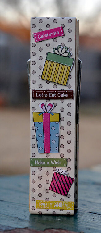 It&#039;s Your Day Clothespin Nikki Sivils Scrapbooker