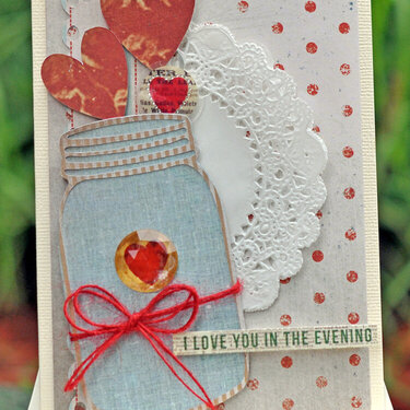 I Love You in the Evening-Glitz Design