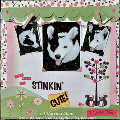 You are So Stinkin' Cute Nikki Sivils Scrapbooker