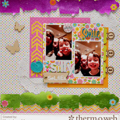 Silly Selfies-ThermOWeb and Doodlebug Design