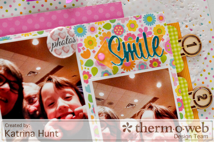 Silly Selfies-ThermOWeb and Doodlebug Design