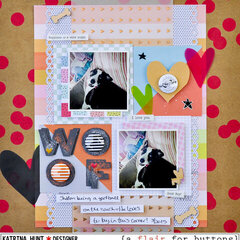 Woof-{a flair for buttons} Seven Paper