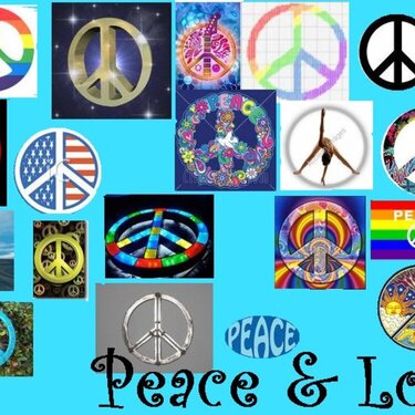 Peace &amp; love
