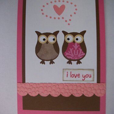 Owl I love you card
