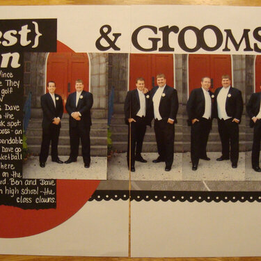 Best Man &amp; Groomsmen