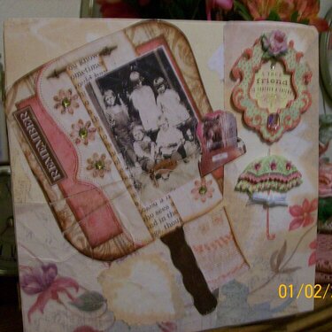 front of photo memory box