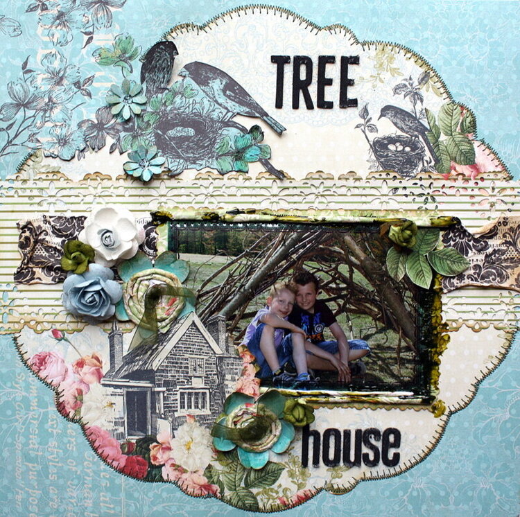 Tree House * My Creative Scrapbook july Kit *