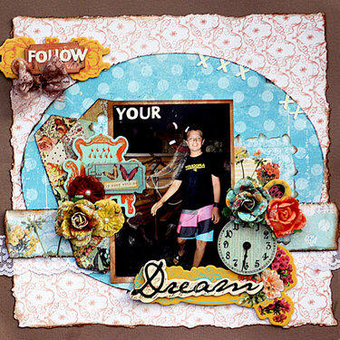 Follow your Dream ** MY CREATIVE SCRAPBOOK**