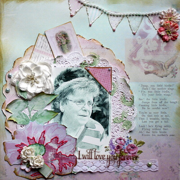 I Will Love you Forever * My Creative Scrapbook August Kit*