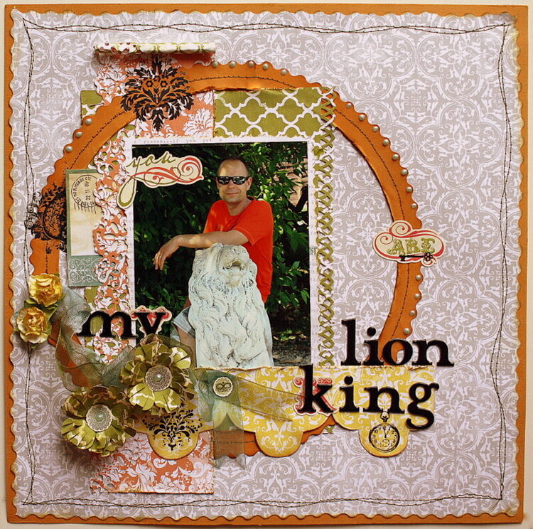 You Are My Lion king *My Creative Scrapbook*