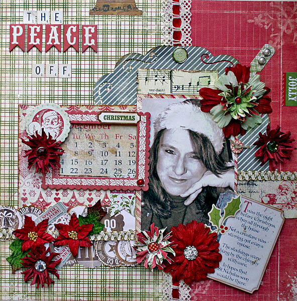 The peace off christmas ** my creative scrapbook**