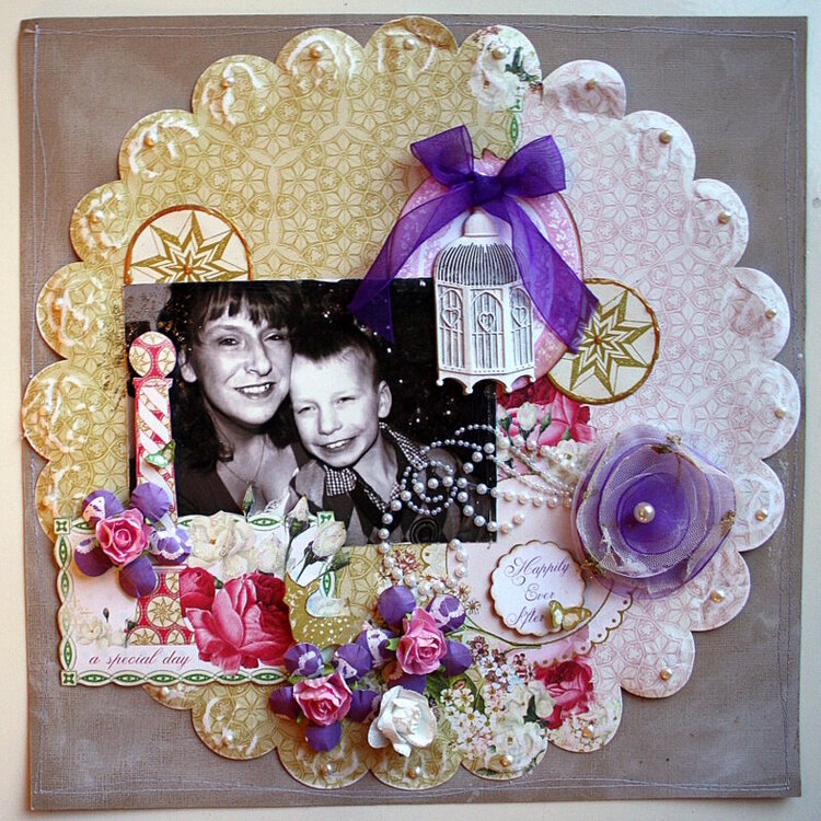 A special day** MY CREATIVE SCRAPBOOK**