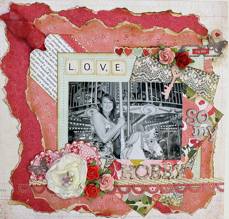 LOVE So My HobbY  **DT MY CREATIVE SCRAPBOOK **