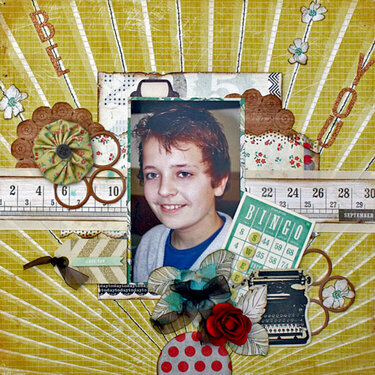 BE YOU ** DT MY CREATIVE SCRAPBOOK**