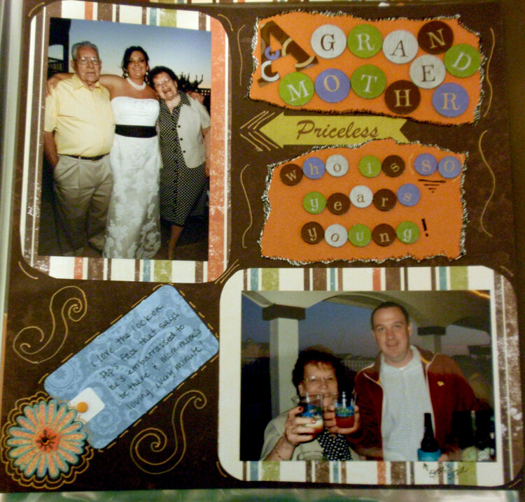 First try at scrapbooking!