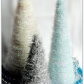 Tinsel Trim Christmas Trees