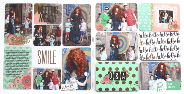 Project Life Disney Album - Meeting Merida