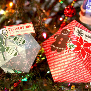 Paper Gem Gift Card Holders *Pebbles*