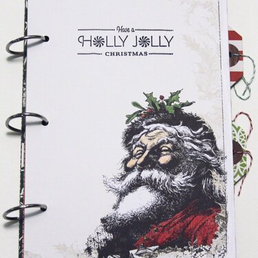 December Daily 2012: Cover, First Pages, &amp; Day 1