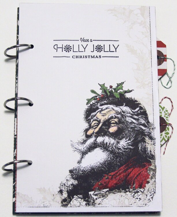 December Daily 2012: Cover, First Pages, &amp; Day 1