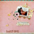 Baby Doll *new Crate Paper* 