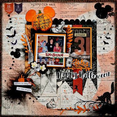 Happy Halloween, Oct, 2017, Scraps of Darkness Kit