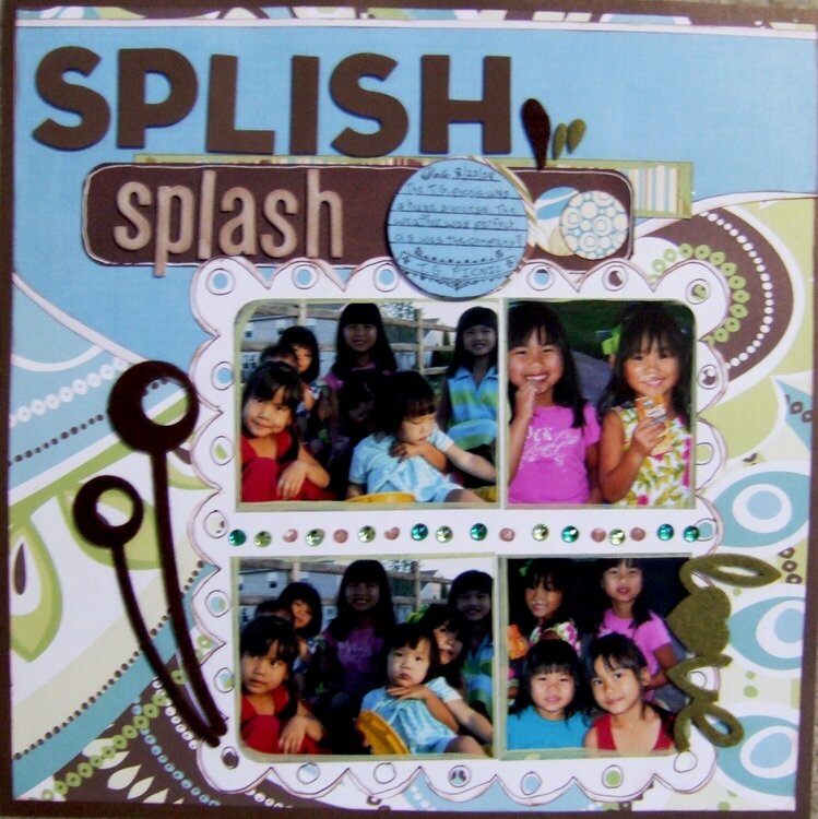 splish, splash we were having a blast (page 1)
