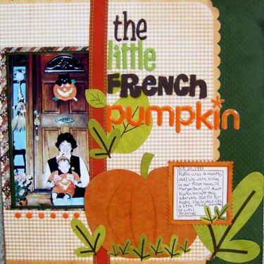 the little French pumpkin