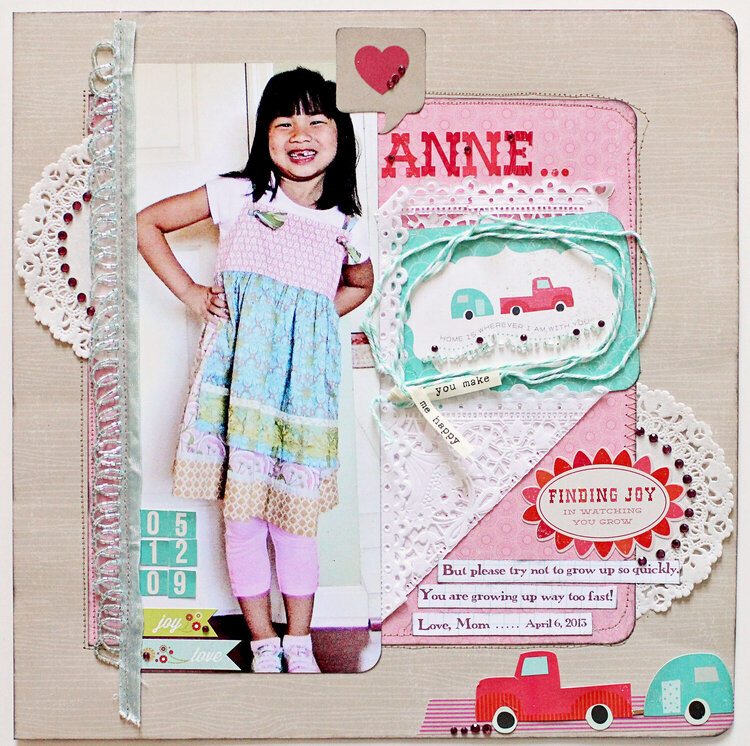 Anne . . . home is wherever I am with you