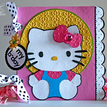 Hello Kitty Mini Album (front cover, view 1)