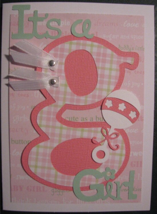 Baby Girl Card