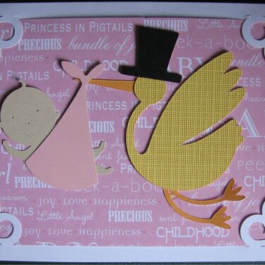 Baby Girl Card