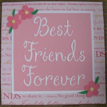 Best Friends Forever Title Page