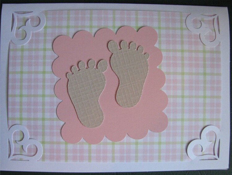 Baby Girl Card