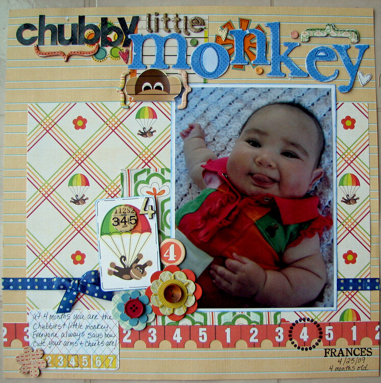 Chubby Little Monkey