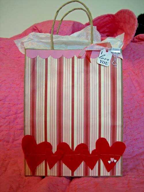 I love you gift bag