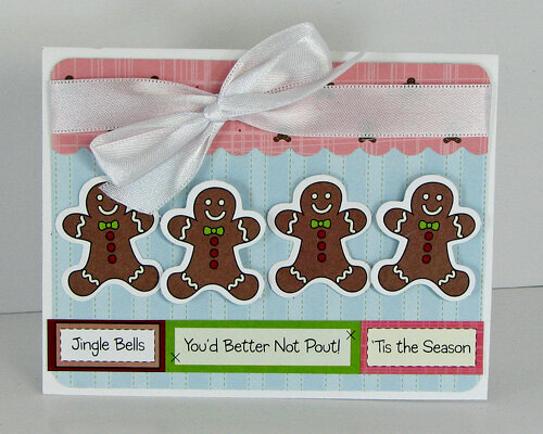 Gingerbread card