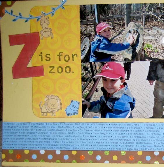Z is for Zoo (page 1)