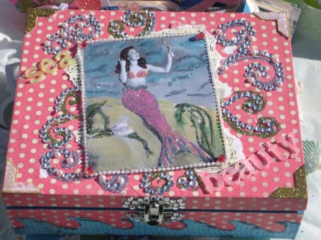 top of mermaid box