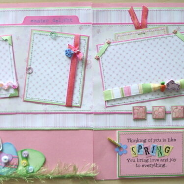 Easter 12x12 Layout